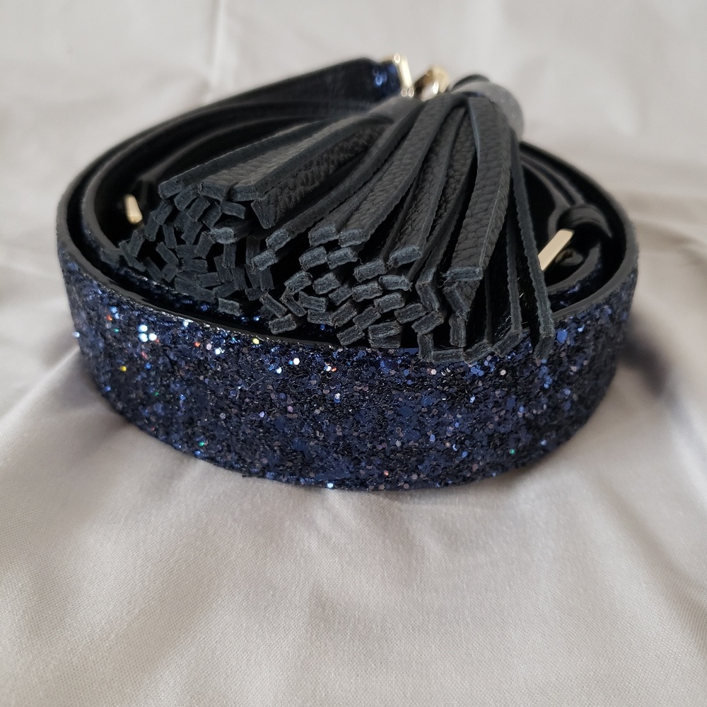 NWOT Kate Spade Glitter Mix it Up Strap and Tassel